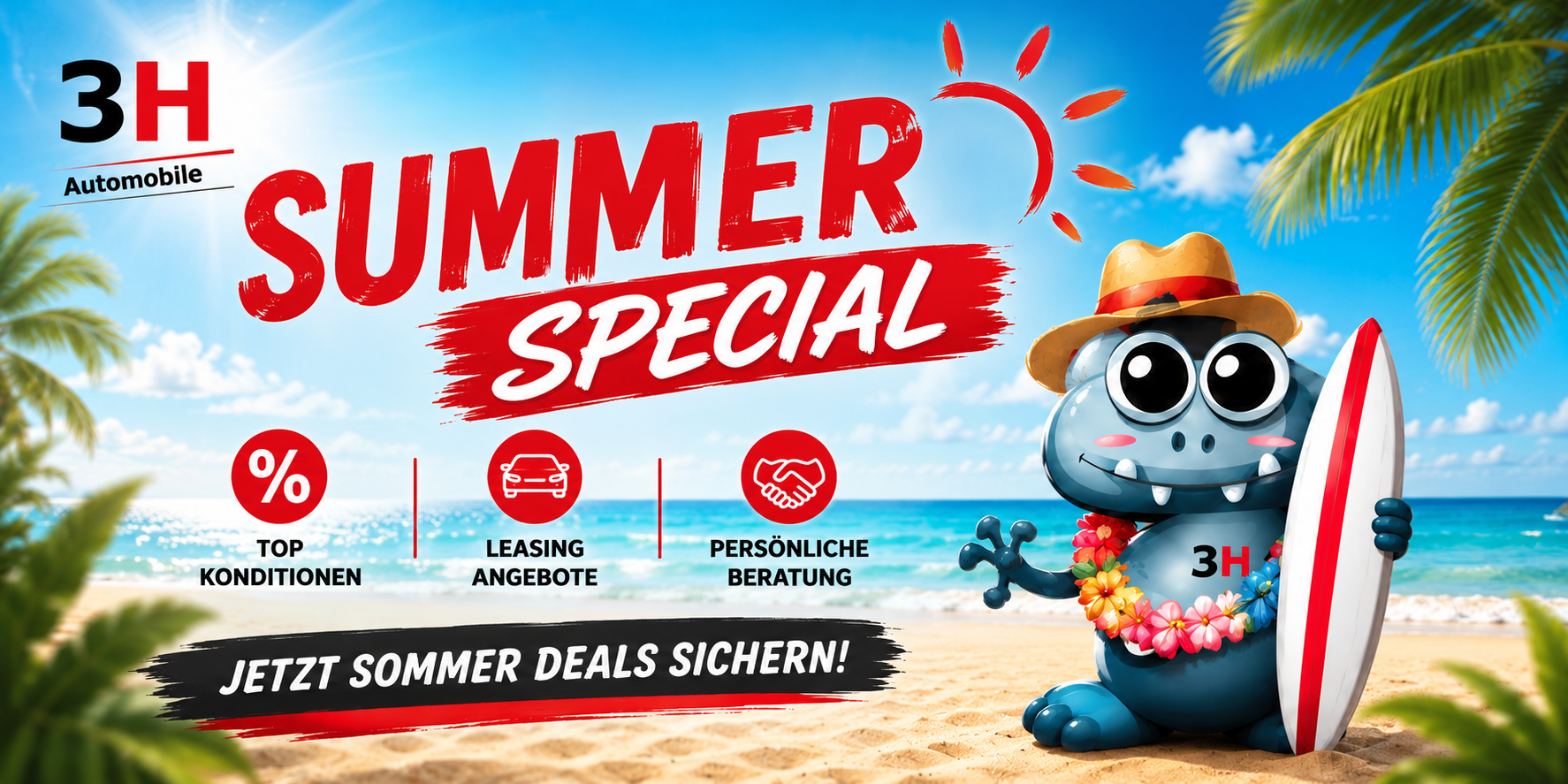 3H Summer Special Kampagnenmotiv