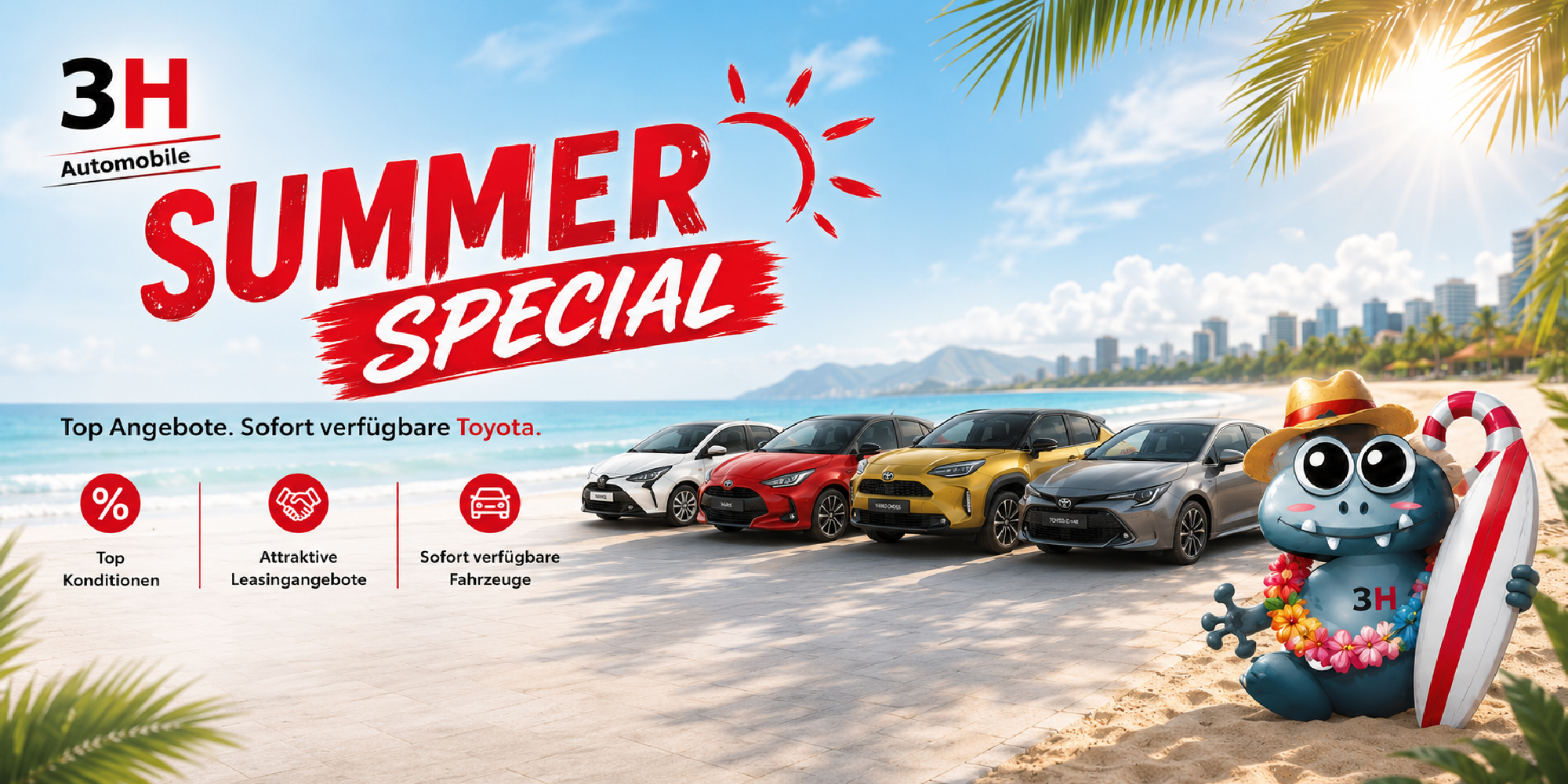 3H Summer Special Kampagnenmotiv